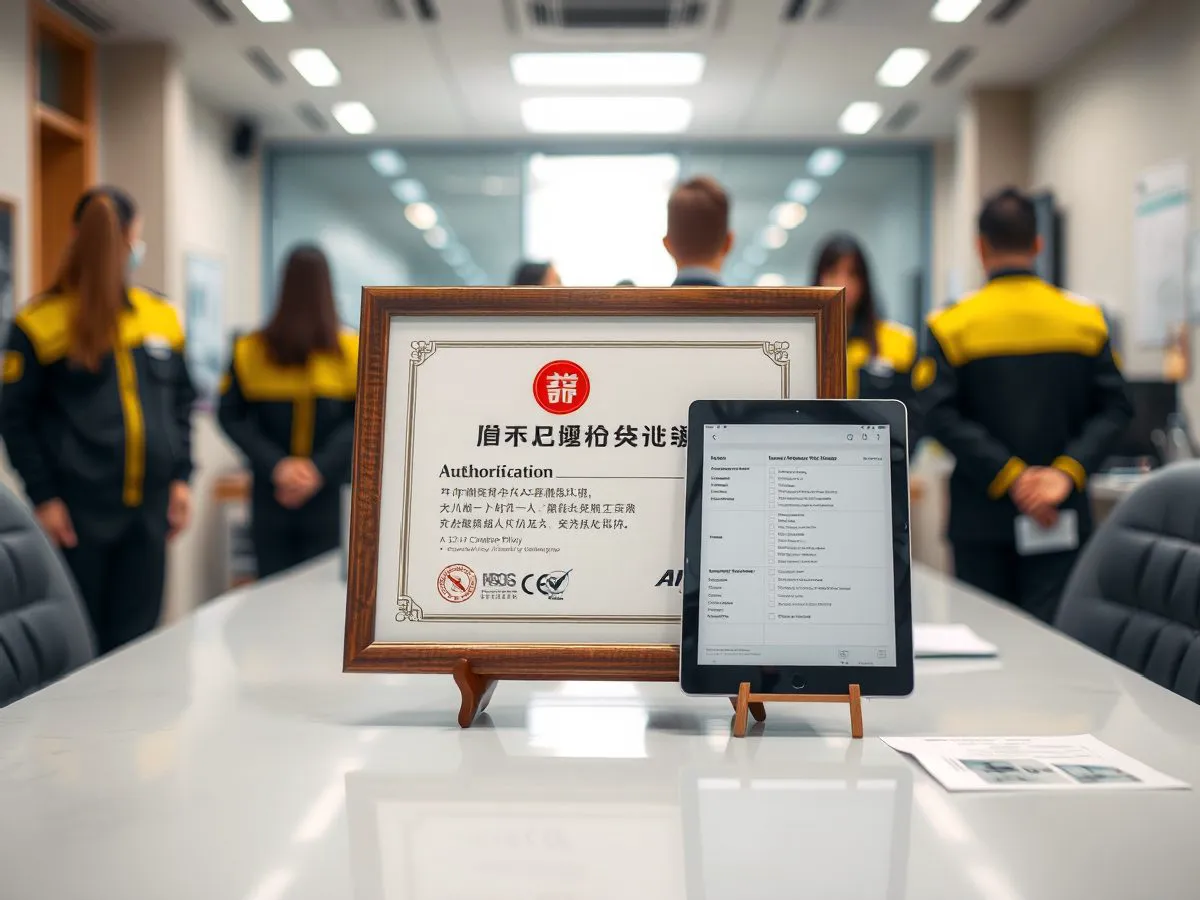 方太集团授权服务商证书展示及核验场景